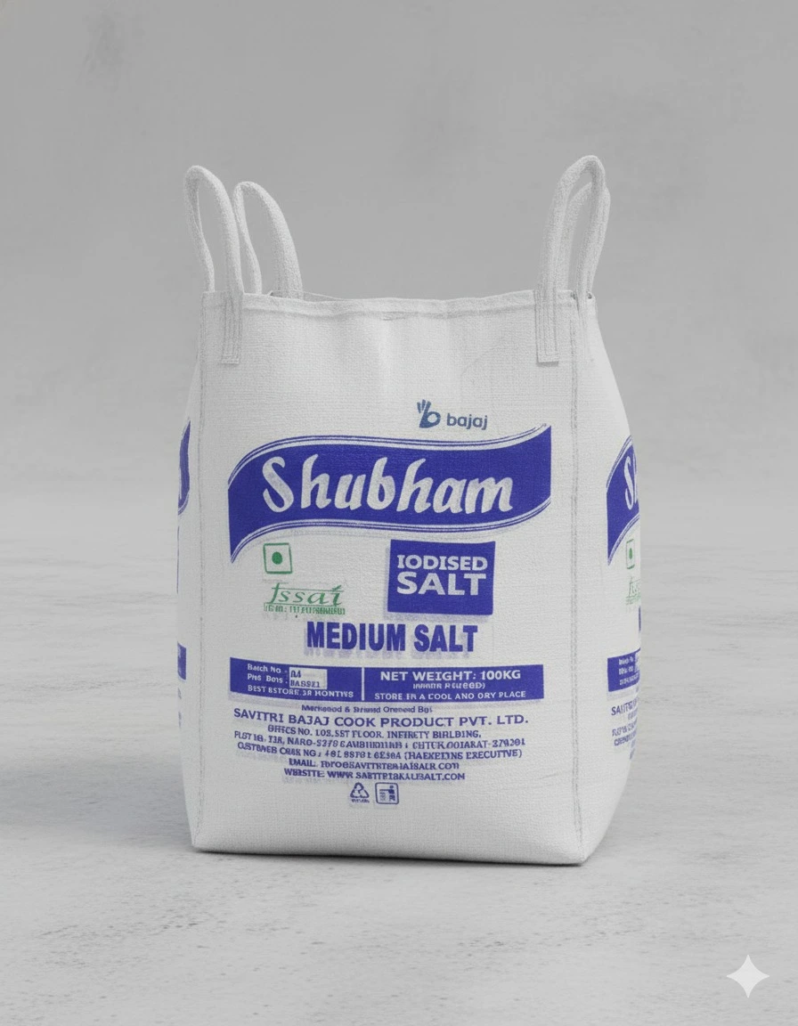Bajaj Shubham Iodized Medium Salt
