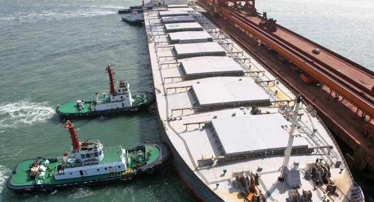 Bulk Shipp Transport of Raw Salt by Bajaj Salt